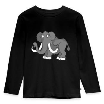 Dino 31 - Kids' Premium Longsleeve Shirt - black - Front - AI Model Kid Male (0cm)