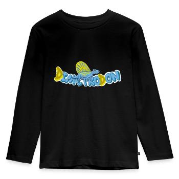 Dimetrodon - T-shirt manches longues Premium Enfant - noir - Devant - AI Model Kid Male (0cm)