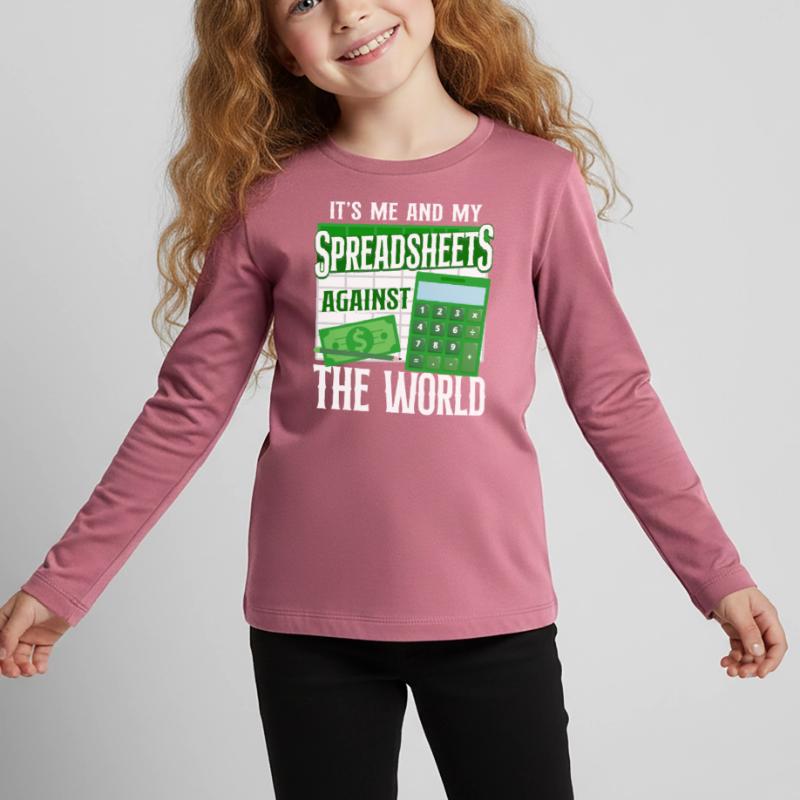Comptable Comptable Comptable Comptabilité T-shirt manches longues Premium Enfant