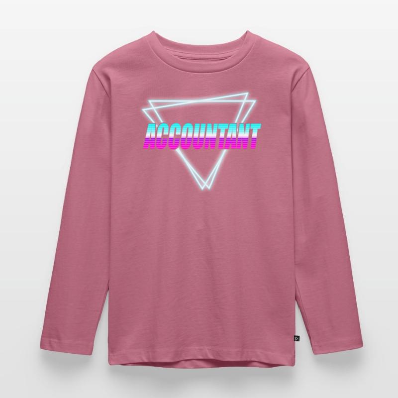 Comptable Comptable Comptable Comptabilité T-shirt manches longues Premium Enfant