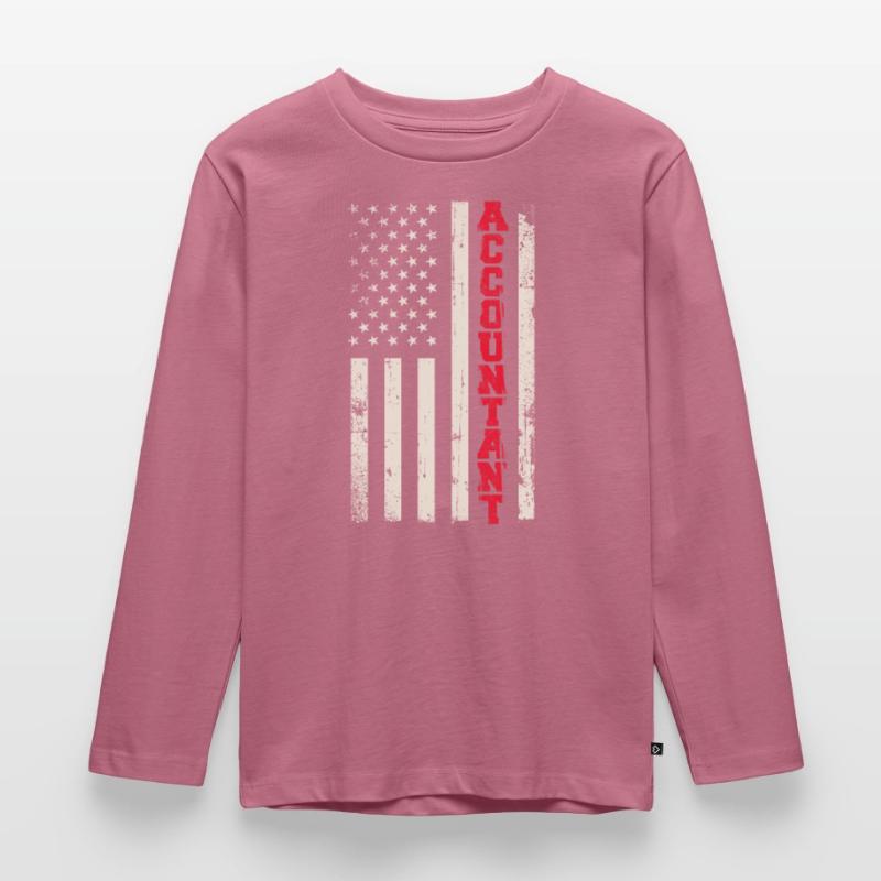 Comptable Comptable Comptable Comptabilité T-shirt manches longues Premium Enfant