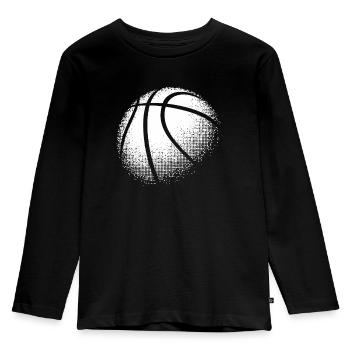 Basketball Basketball player - Kids' Premium Longsleeve Shirt - black - Front - AI Model Kid Male (0cm)