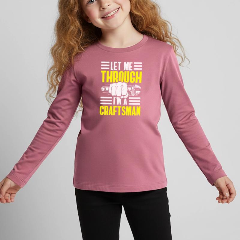 Tool profession carpenter master builder Kids' Premium Longsleeve Shirt