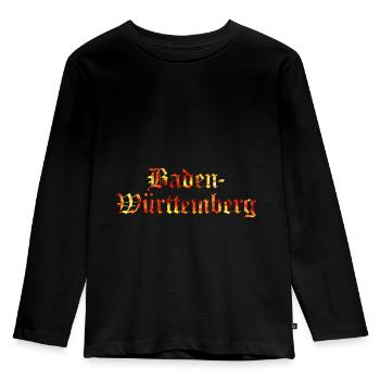 Germany - Kids' Premium Longsleeve Shirt - black - Front - AI Model Kid Male (0cm)