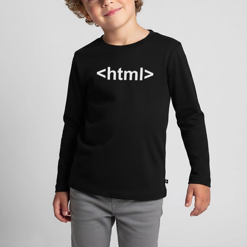 Computer nerd computer science html internet gift Kids' Premium Longsleeve Shirt