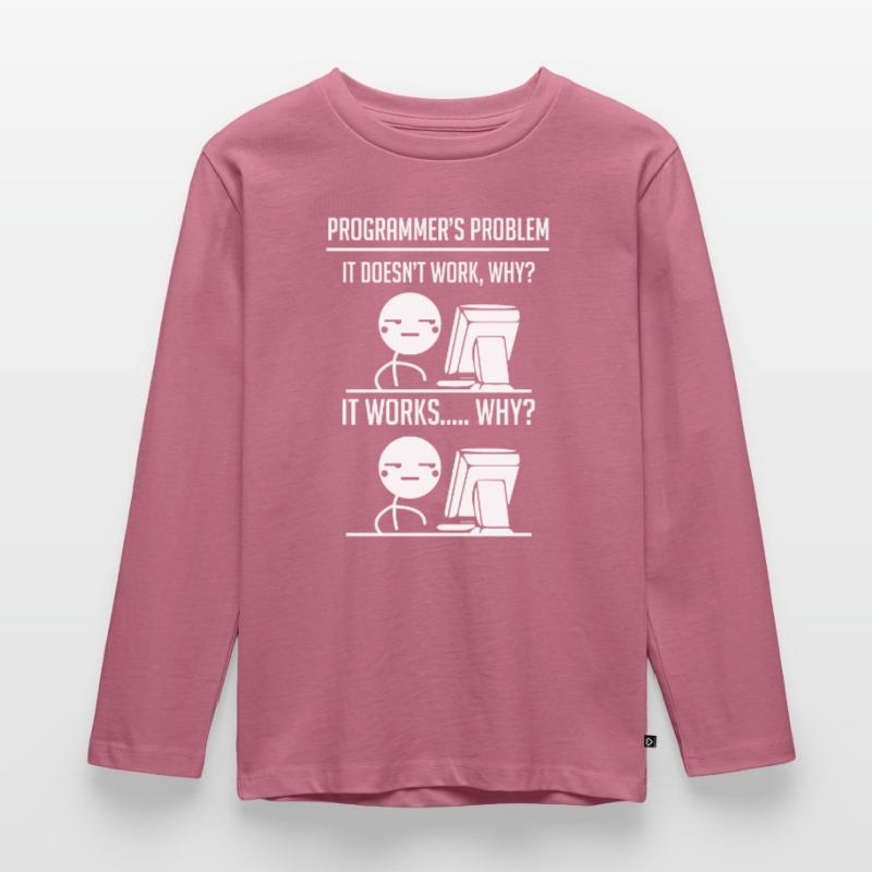Programmer Code Developer Kids' Premium Longsleeve Shirt
