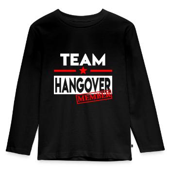 THE END OF AN ERA - Kids' Premium Longsleeve Shirt - black - Front - AI Model Kid Male (0cm)
