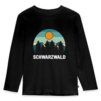 Black Forest Black Forest Germany - Kids' Premium Longsleeve Shirt - black - Front - AI Model Kid Male (0cm)