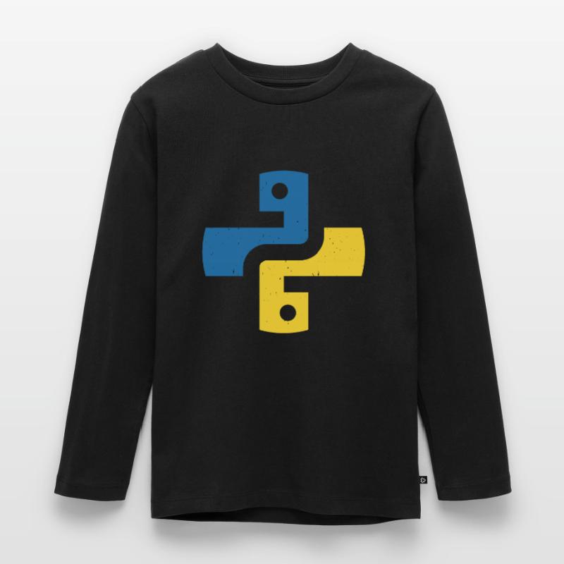 Kinder Premium Bio Langarmshirt