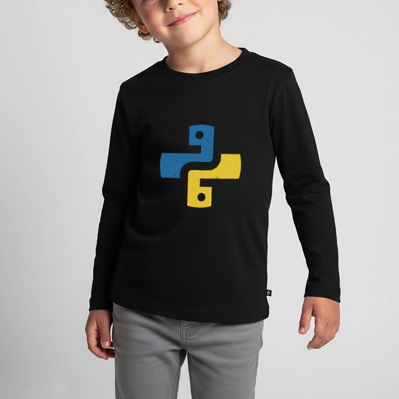Langage de programmation Python T-shirt manches longues Premium Enfant