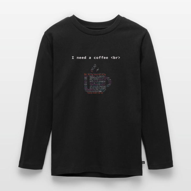 Computer Scientist Coffee Programming Computer Science Kids' Premium Longsleeve Shirt