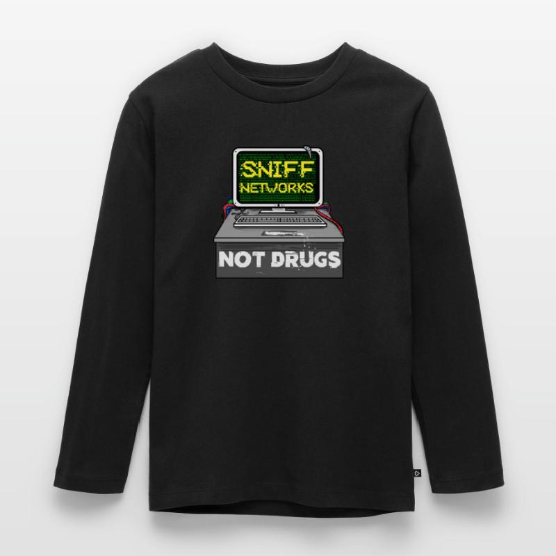 Code de programmeur Computer Science Hacker CMD Gift T-shirt manches longues Premium Enfant