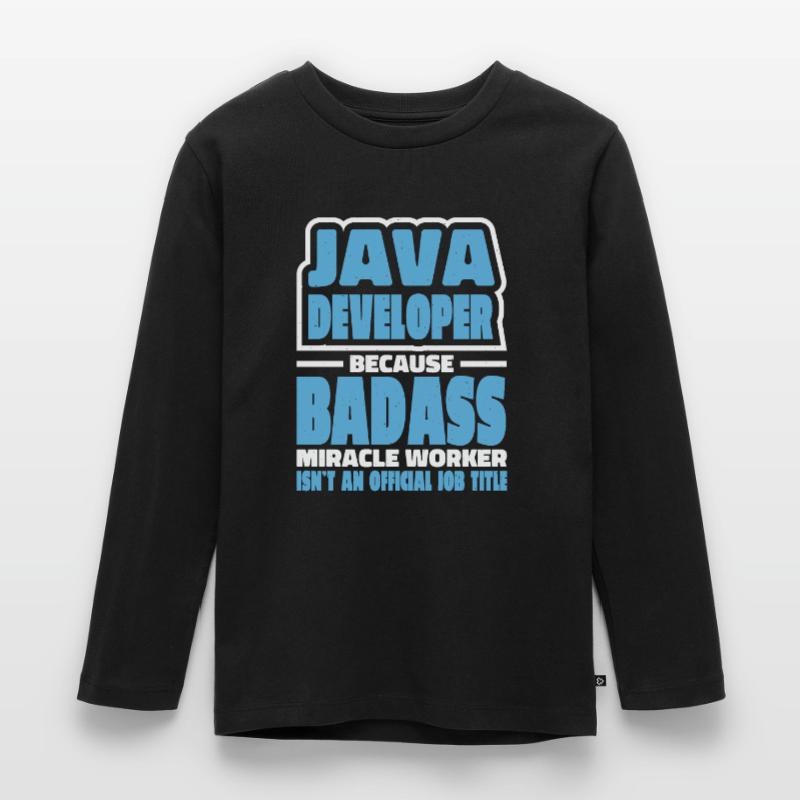 Java Developer Badass Kids' Premium Longsleeve Shirt