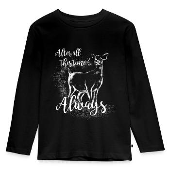 Harry Potter After All This Time Always - Kids' Premium Longsleeve Shirt - black - Front - AI Model Kid Male (0cm)