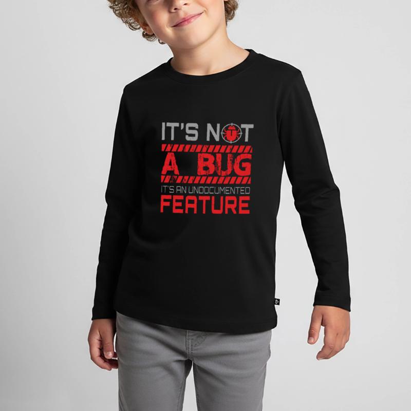Programmation - Ce n'est pas un bug T-shirt manches longues Premium Enfant