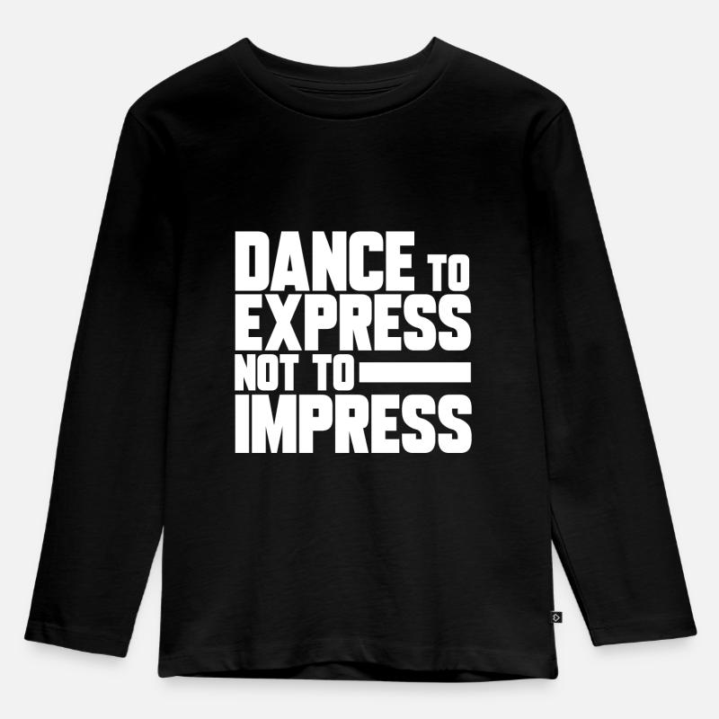 DANCE, GIFT - Kids' Premium Longsleeve Shirt - black