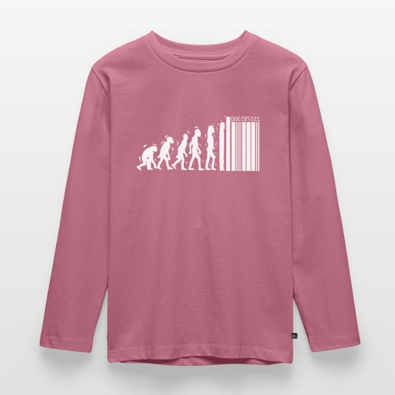 Conception unique d'évolution pour les T-shirt manches longues Premium Enfant