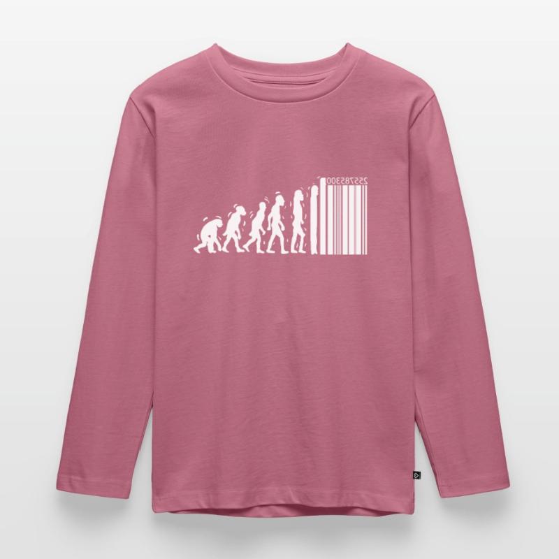 Conception unique d'évolution pour les T-shirt manches longues Premium Enfant