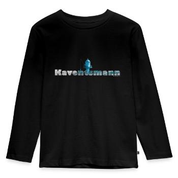 Kaventsmann - Kids' Premium Longsleeve Shirt - black - Front - AI Model Kid Male (0cm)