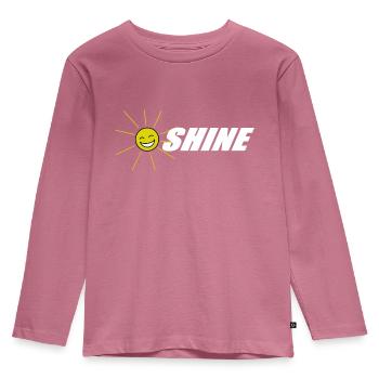 SUNSHINE funny pictures sun funny sayings - Kids' Premium Longsleeve Shirt - mauve - Front - AI Model Kid Female (0cm)