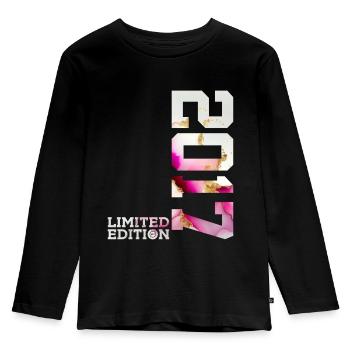 9E ANNIVERSAIRE ÉDITION LIMITÉE 2017 - T-shirt manches longues Premium Enfant - noir - Devant - AI Model Kid Male (0cm)