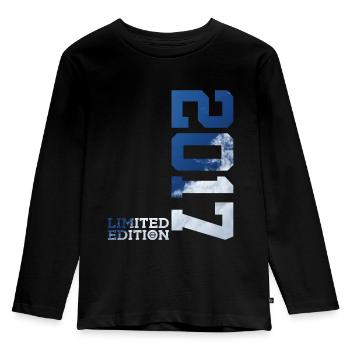 9E ANNIVERSAIRE ÉDITION LIMITÉE 2017 - T-shirt manches longues Premium Enfant - noir - Devant - AI Model Kid Male (0cm)