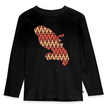 Martinique - Kids' Premium Longsleeve Shirt - black - Front - AI Model Kid Male (0cm)