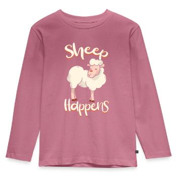 berger - T-shirt manches longues Premium Enfant - mauve - Devant - AI Model Kid Female (0cm)