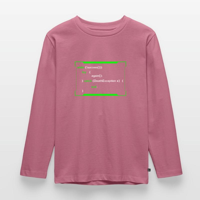HTML Java Coding Coder Programmer Developer Gift Kids' Premium Longsleeve Shirt