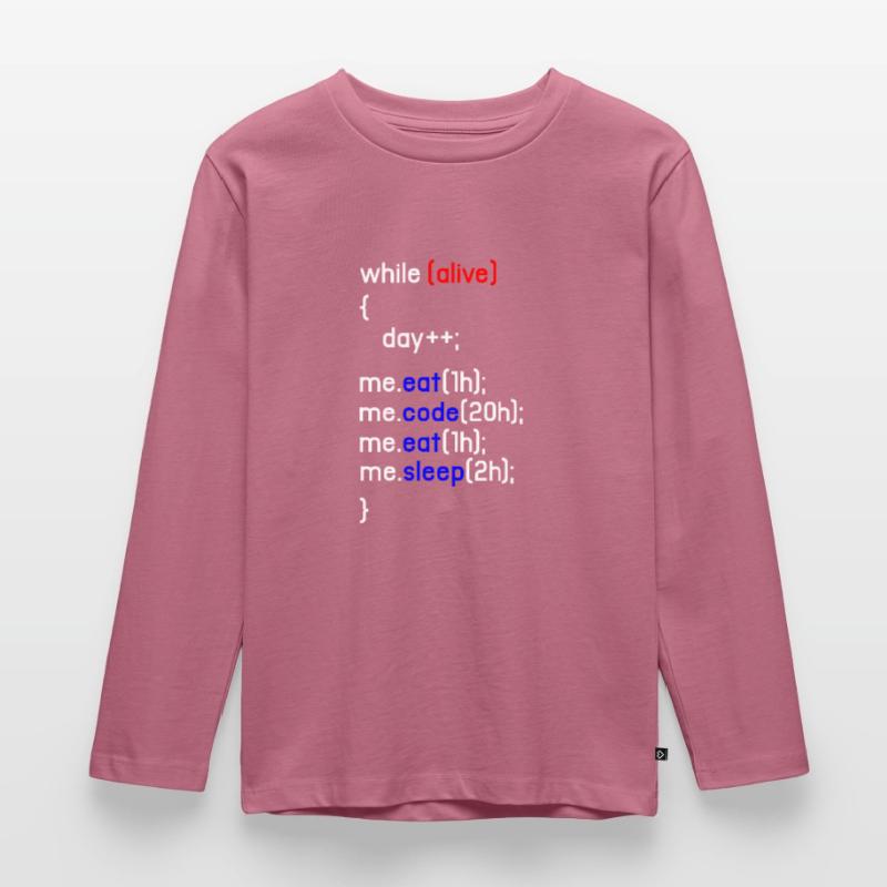 HTML Coding Coder Programmer Programming PC Gift Kids' Premium Longsleeve Shirt