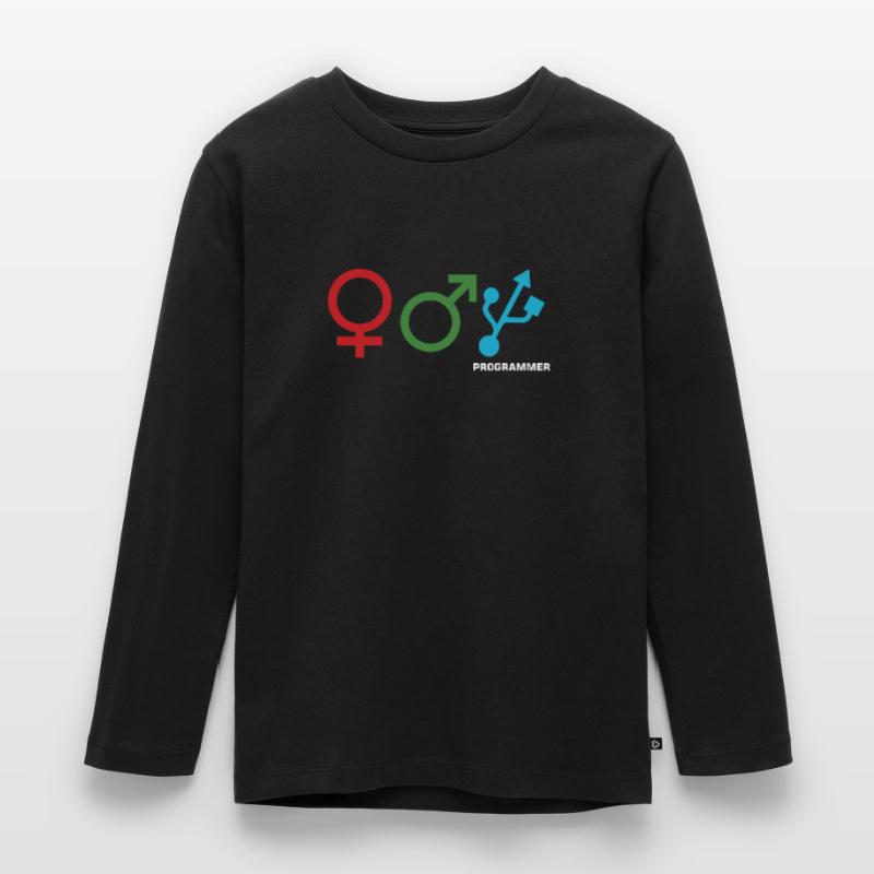 Programming Decipher Codes Computer Technician Kids' Premium Longsleeve Shirt