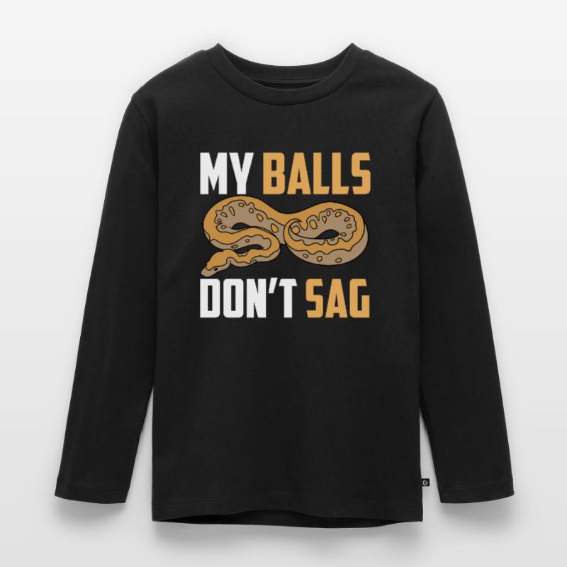 Ball python snake Kids' Premium Longsleeve Shirt