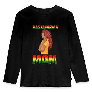 Rastafari Rasta - T-shirt manches longues Premium Enfant - noir - Devant - AI Model Kid Male (0cm)