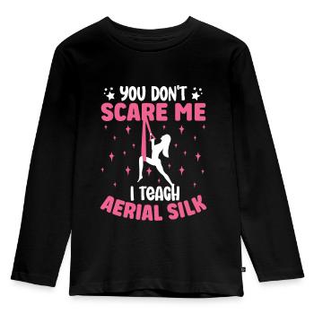 Acrobate - T-shirt manches longues Premium Enfant - noir - Devant - AI Model Kid Male (0cm)