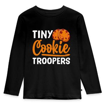 Boy Scout Cookie Merchant - Kids' Premium Longsleeve Shirt - black - Front - AI Model Kid Male (0cm)