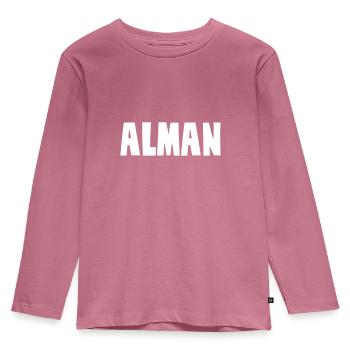 Alman Allemand - T-shirt manches longues Premium Enfant - mauve - Devant - AI Model Kid Female (0cm)