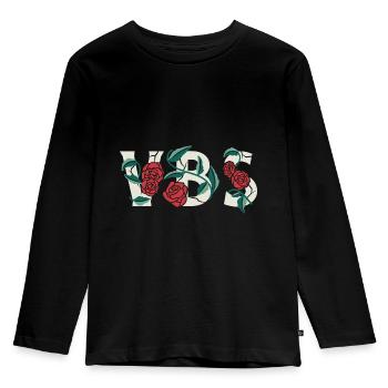 Vacation Bible School Crew VBS Crew Summer Camp - Kids' Premium Longsleeve Shirt - black - Front - AI Model Kid Male (0cm)