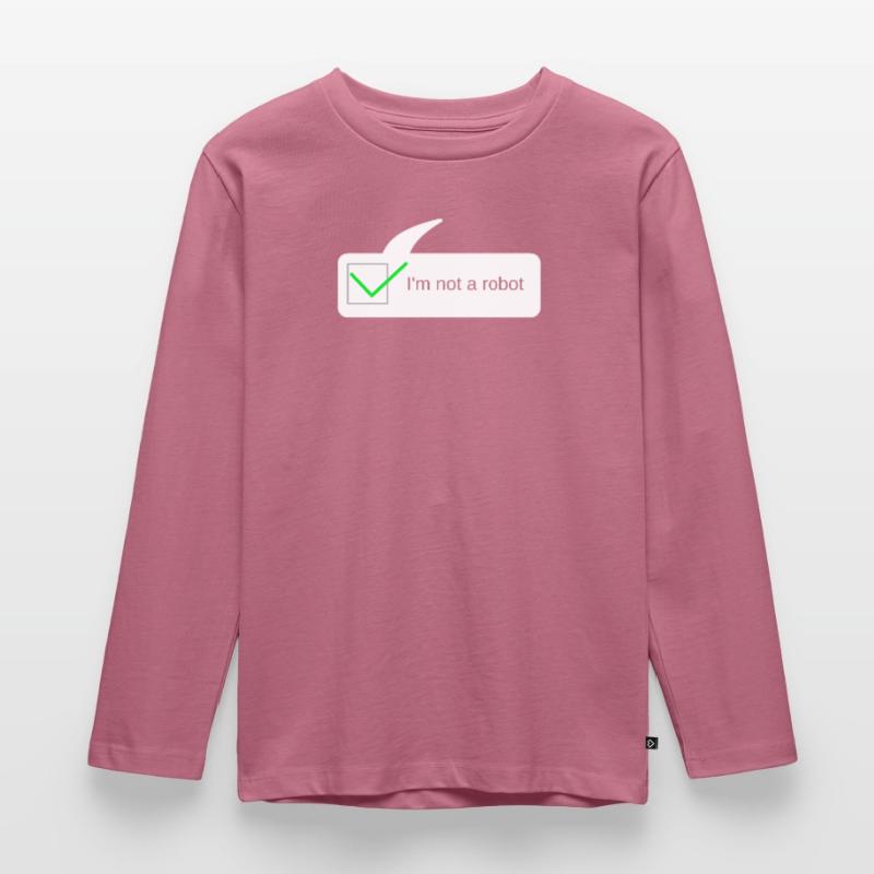 Lustiges Geschenk Programmierer Computer Nerds Kinder Premium Bio Langarmshirt