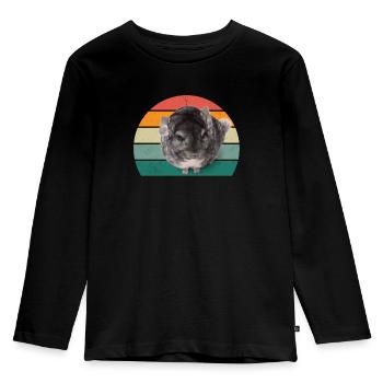 Rodents Rodents Hamster Rat Mouse Squirrel - Kids' Premium Longsleeve Shirt - black - Front - AI Model Kid Male (0cm)