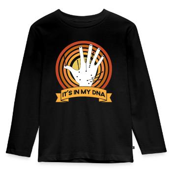 Médecine alternative Acupuncture Médecine chinoise - T-shirt manches longues Premium Enfant - noir - Devant - AI Model Kid Male (0cm)