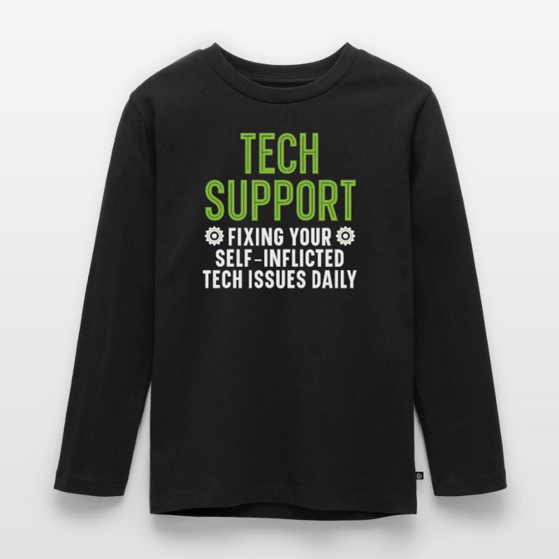 Don't worry, I know a thing or two about computers Kids' Premium Longsleeve Shirt