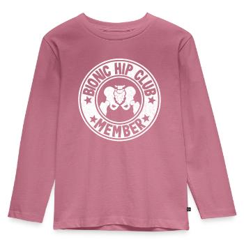Nouveau hanche chirurge chirurgicale drôle logo - T-shirt manches longues Premium Enfant - mauve - Devant - AI Model Kid Female (0cm)