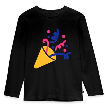 Party fireworks - Kids' Premium Longsleeve Shirt - black - Front - AI Model Kid Male (0cm)