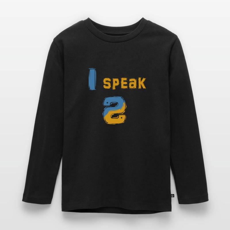 I Speak Python - For all Coder in Python Kinder Premium Bio Langarmshirt