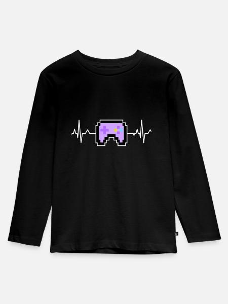 Controller - Kids' Premium Longsleeve Shirt - black