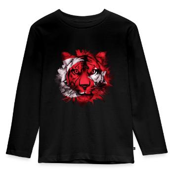 Empire ottoman - T-shirt manches longues Premium Enfant - noir - Devant - AI Model Kid Male (0cm)
