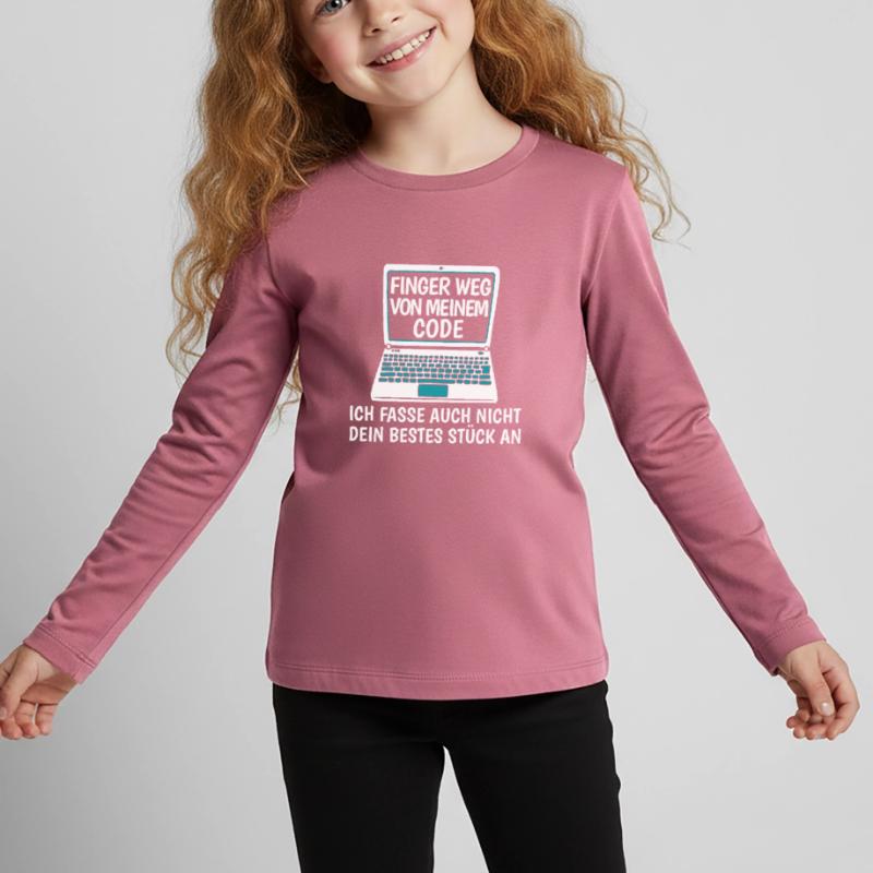Developer Coder Programmer Funny Kids' Premium Longsleeve Shirt