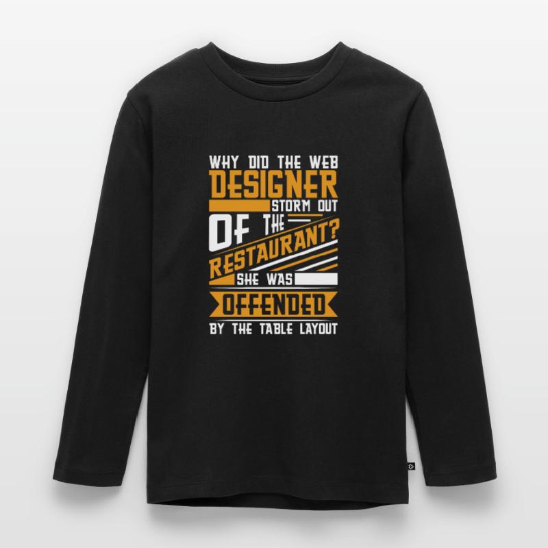 Web Developer Web Developer Funny Kids' Premium Longsleeve Shirt