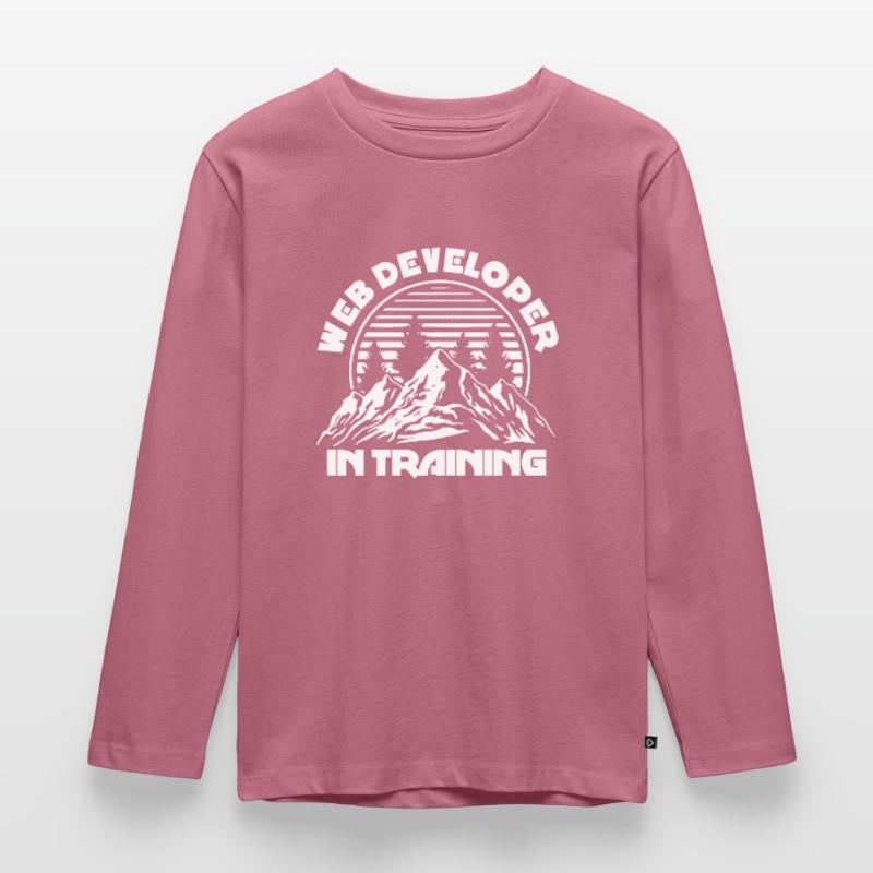 Web Developer Web Developer Training Kids' Premium Longsleeve Shirt