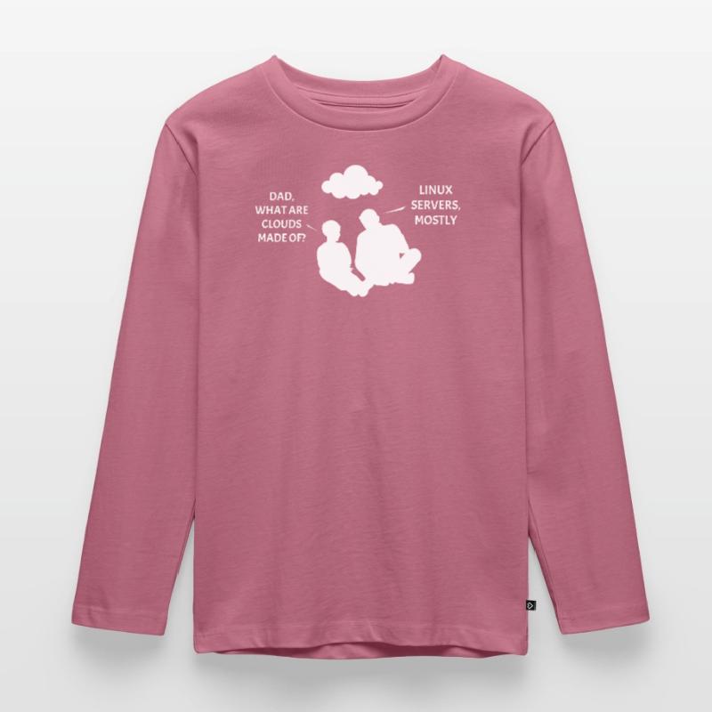 Linux Server Cloudscape Kids' Premium Longsleeve Shirt